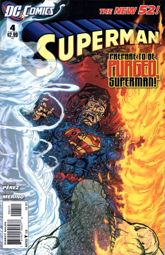 Superman Num. 4 George Perez Regular Dc Comics Ingles