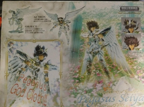 Saint Seiya Myth Cloth God Cloth Pegasus Seiya Tamashi (Usado)