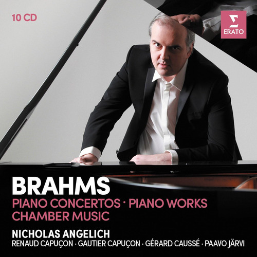 Cd: Brahms: Piano Concertos, Piano Works, Violin Sonatas, Pi