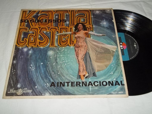 Vinil Lp - Os Sucessos Katia Castel A Internacional