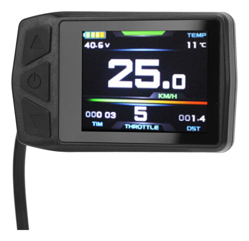 Display Lcd De Scooter Elétrico, Painel De Ciclo Retroilumin