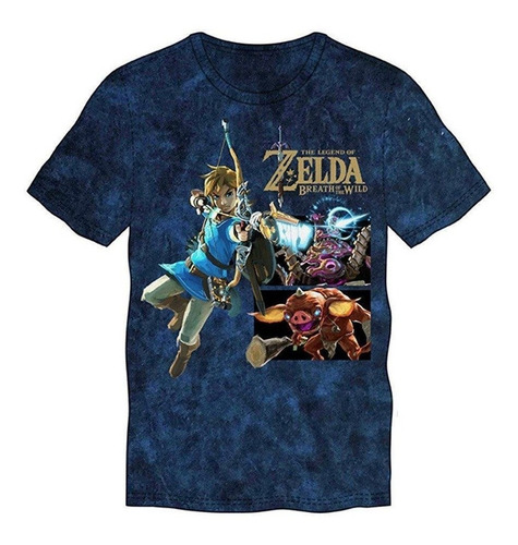 Camiseta Tshirt Licenciada Link With Monsters S Y L