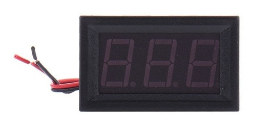 Mini Voltímetro 2.5-30vdc Led 3 Dígitos Azul Arduino
