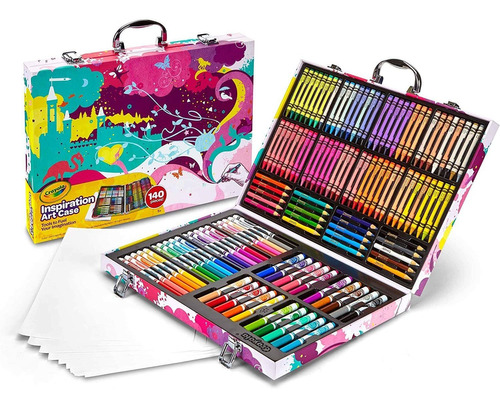 Kit 140 Crayones, Marcadores Y Lapices De Colores Cortos