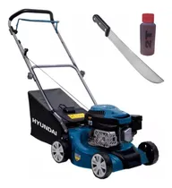 Comprar Cortacesped Nafta 3hp 66cc Con Recolector Hyundai -sc- Color Azul