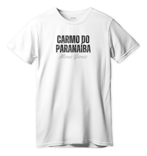 Camiseta Camisa Carmo Do Paranaíba Minas Gerais