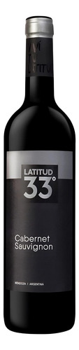 Vinho Tinto Argentino Latitud 33 Cabernet Sauvignon 6 Und