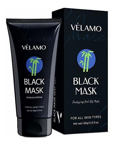 Velamo Blackhead Remover Mask, Purifying Peel Off Black