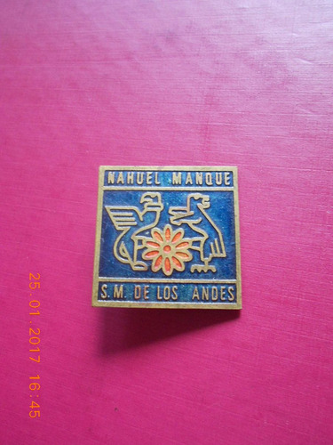 Lucheto Antiguo Pin Prended Nahuel Manque S. M. De Los Andes
