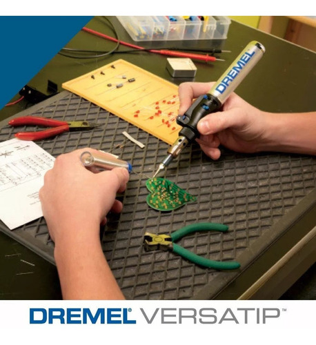 Imagen 5 de 7 de Dremel Versatip Pirograbador Soldador Estuche Con Accesorios