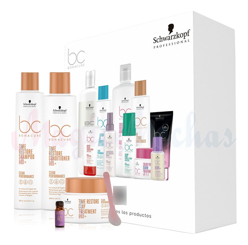 Kit Schwarzkopf Bonacure Q10 Shampoo+ A - mL a $387