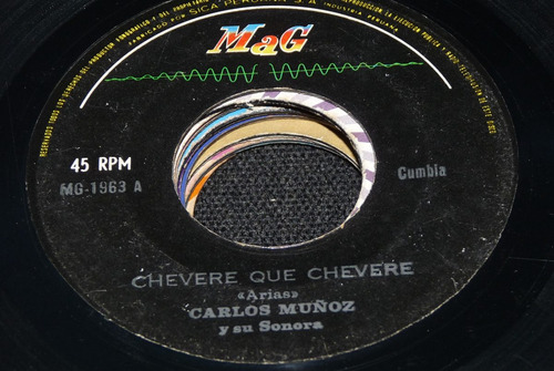 Jch- Carlos Muñoz Y Su Sonora Chereve Salsa Peru 45 Rpm