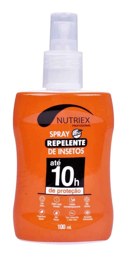 Repelente De Insetos Em Spray Nutriex 10 Horas 100 Ml 