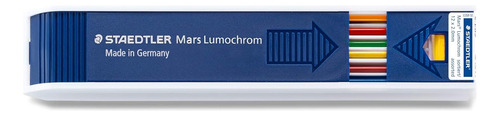 Staedtler Mars Lumochrom Tubo Con 12 Minas De 6 Colores 2mm