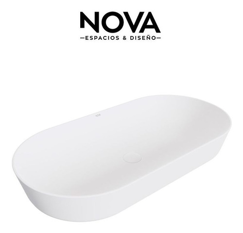 Nova Lavamano Round 80cm Blanco Mate 7762