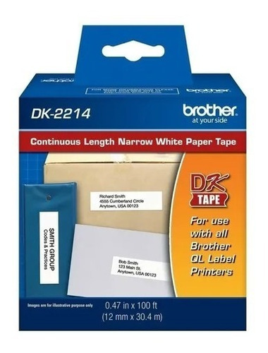 Cinta Brother Dk-2214 Blanca Original