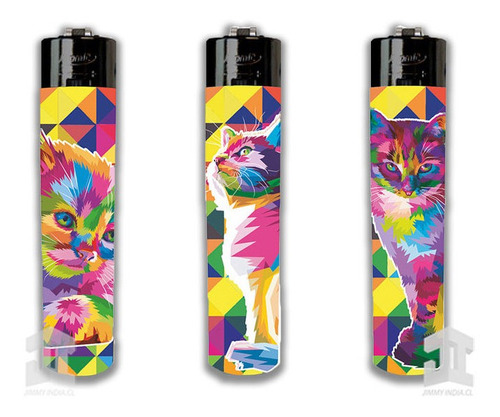 Encendedores Geo Cats 24 Und- Distribuidor Oficial Atomic