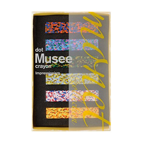 Crayones En Barra Multicolores Aozora Dot Musee - Juego De 6