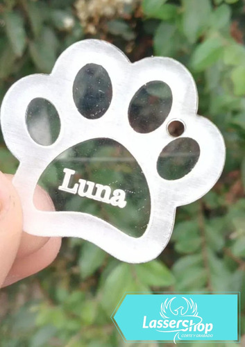 Collar Para Mascota Personalizado Corte Y Grabado Laser