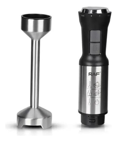 Batidor De Mano Batidora De Inmersión 600w Raf R.294 Plata