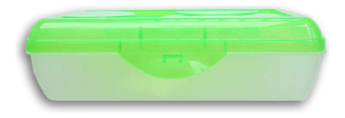 Sterilite Verde Neon Pencil Case Box