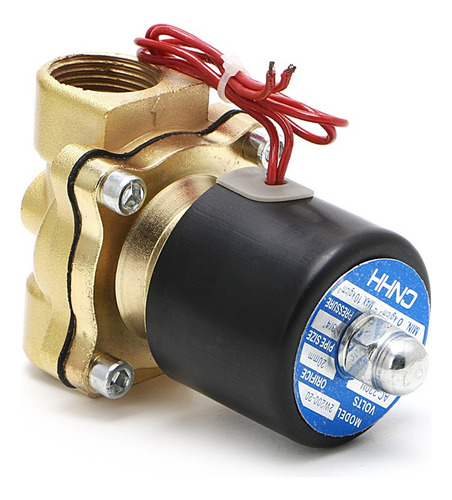 Válvula Solenoide Eléctrica 3/4\ 220v Neumática De 2 Puertos