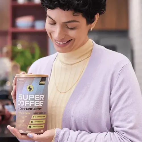 Suplemento Caffeine Army Supercoffee Choconilla 380g