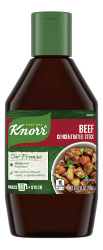 Knorr Caldo Concentrado Para Un Caldo De Carne De Res Sabros