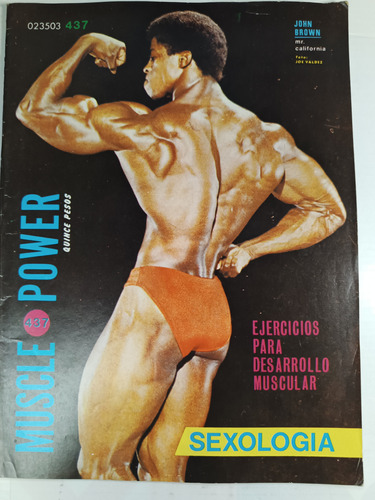 Revista Muscle Power # 437 John Brown