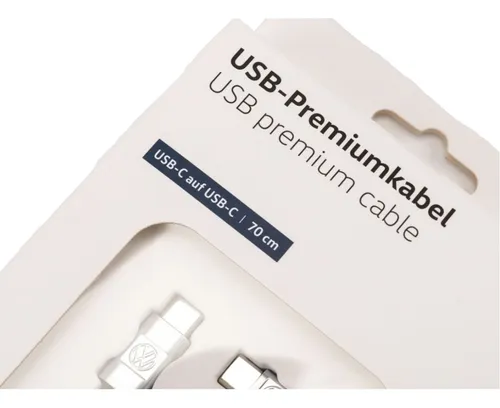 Cable Usb C - C 70cm Volkswagen 000051446bc