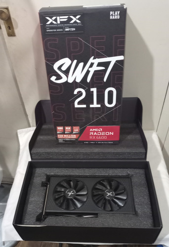 Placa De Video Rx 6600 8gb Xfx Swtf 210 (Usado)