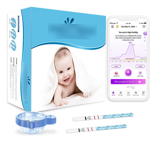 Easy@home Kit De Predictor De Prueba De Ovulación