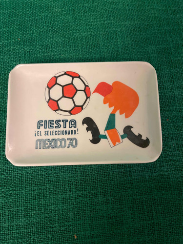 Charola Conmemorativa Al Mundial De Fútbol Mexico 70