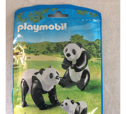 Playmobil Panda Con Cria Modelo 6652 Nuevo Original