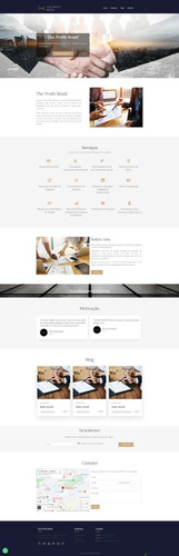 Criação Site Personalizado Profissional Completo - 5 Páginas