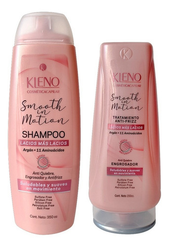 Shampoo + Tratamiento Kleno Smooth In Motion Lacios