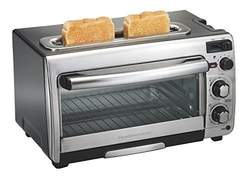 Hamilton Beach 2-in-1 Countertop Oven And 2-slice Toaster, S