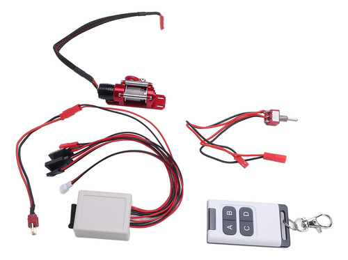 Control Remoto Rc Metal Winch Para Maqueta De Vehículo A Esc