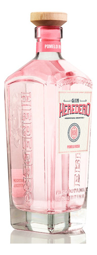 Gin Heredero Pomelo Rosado Handcrafted Premium Botella 700ml