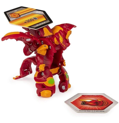 Bakugan Alliance Dragonoid Magma Blaster + Magma Blaster