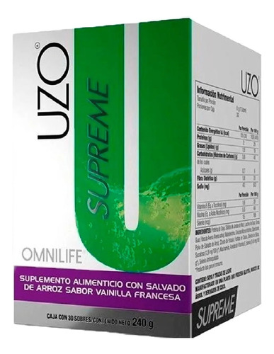 Uzo Supreme X30 Sobres Original