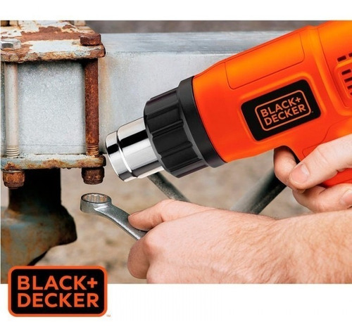 Imagen 4 de 7 de Pistola De Calor 1500w Black Decker Hg1500 Black + Decker