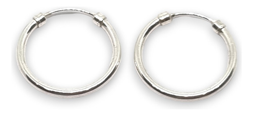 Aros Plata 925 Argolla Cubanos 26mm