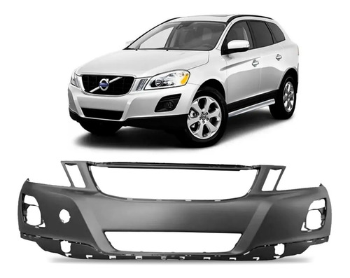 Parachoque Dianteiro Volvo Xc60 2008 A 2014 S/ Furo Esguicho