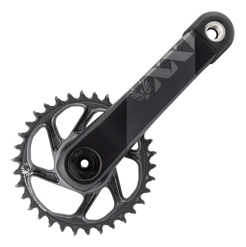 Pedivela Sram Xx1 Eagle Carbono 12v 34t Dub Cannondale Ai