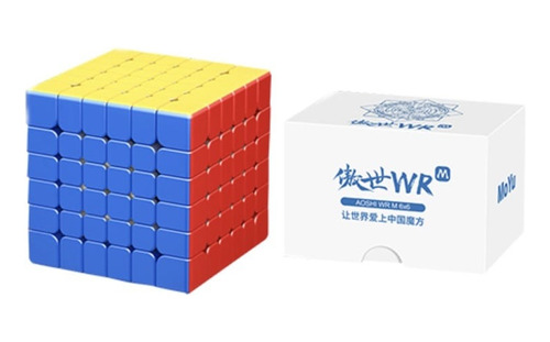 Nuevo Cubo Profesional 6x6x6 Moyu Aoshi Wr Magnético 