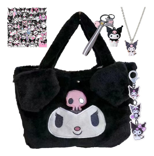 Bolsa De Felpa Sanrio Kawaii Kuromi, 54 Unidades/juego