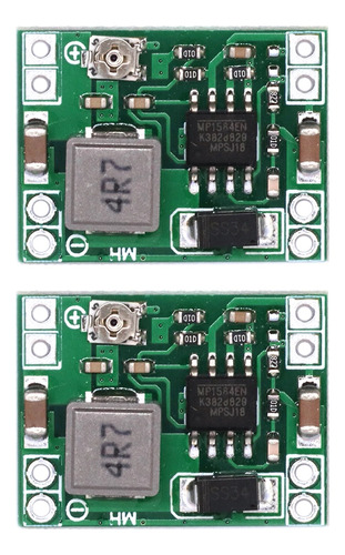 2 Pzas. Modulo Regulador Mp1584 Voltaje Step Down 3a 0.8~25v