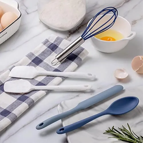 Cocine Con Los Utensilios De Cocina De Silicona Color Mini,