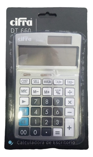 Calculadora De Escritorio Cifra Dt-660 Oferta